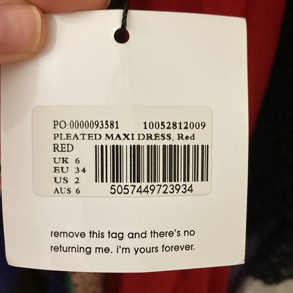 ❤️ red maxi halter dress ❤️ - Picture 6 of 6